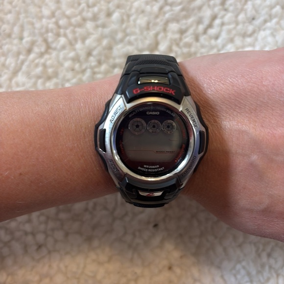 Casio Men's G-Shock Tough Solar Atomic Digital Chronograph Watch - GWM500A-1 - Picture 2 of 7